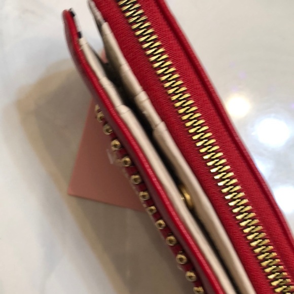 Juicy Couture Cool Red Love Never Dies Multi Compartment Bifold Wallet NWT - Picture 10 of 16